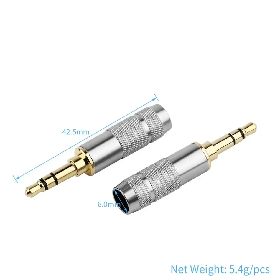 DIY conector de 3,5mm enchufe  - Cable Extension 3.5 reseña y precio